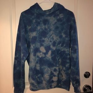 Acid wash hoodie